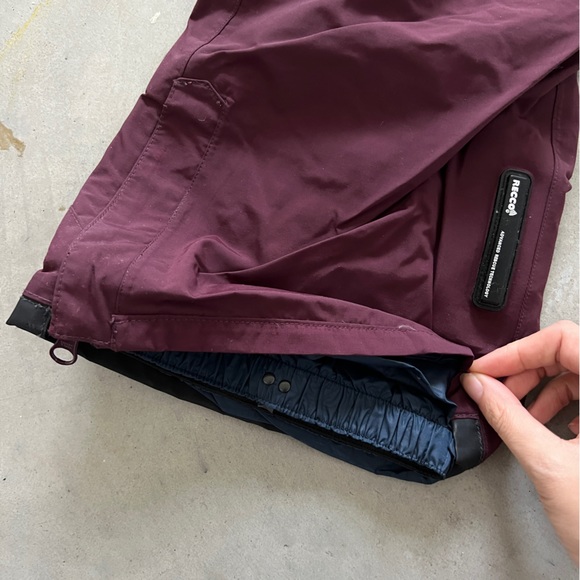 Armada women’s Ski Pants - Burgundy NWOT - Picture 7 of 11